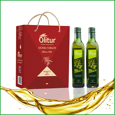 特级初榨橄榄油500mlx2礼盒西班牙原装进口